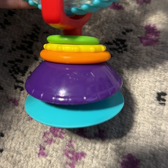 Sassy Wonder Wheel Spinning High Chair Tray Toy - Picture 6 of 7